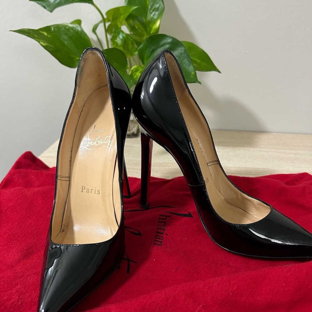 Christian Louboutin Black Stiletto Heels